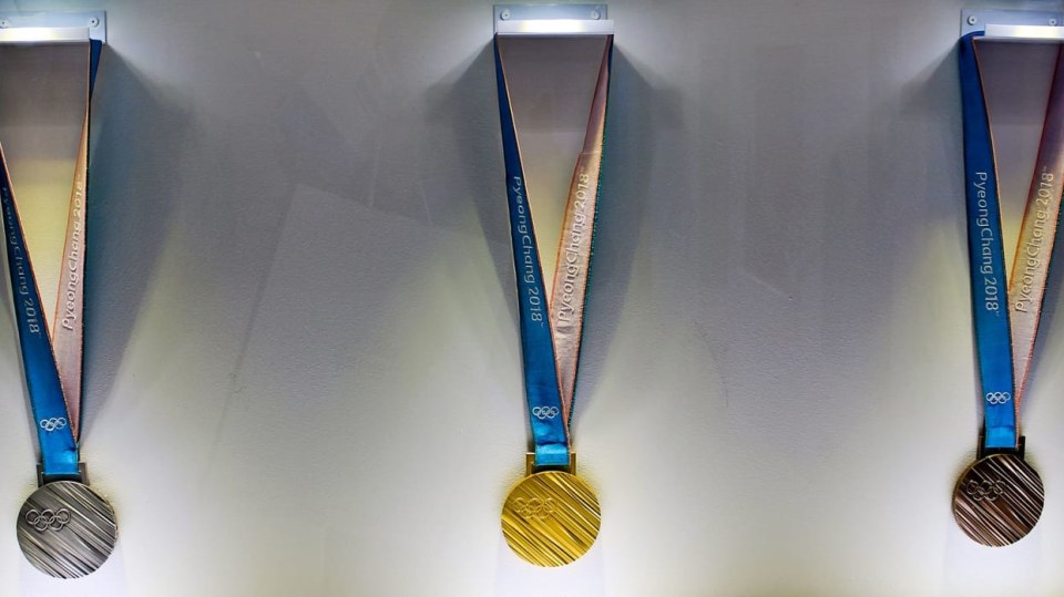 Olympijské medaile - rok 2018